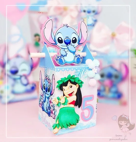 Kit 60 Lembrancinhas Stitch