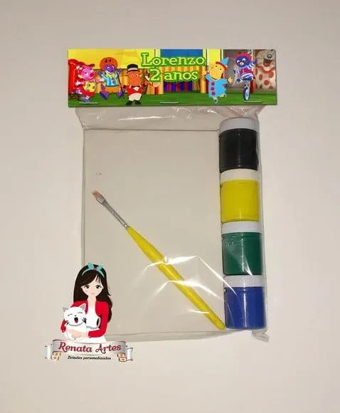 Kit Pintura Personalizado Circo Backyardigans