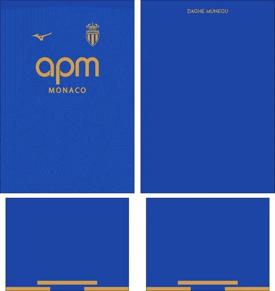 Arte Vetor Camisa as Monaco Visita 2025-2026