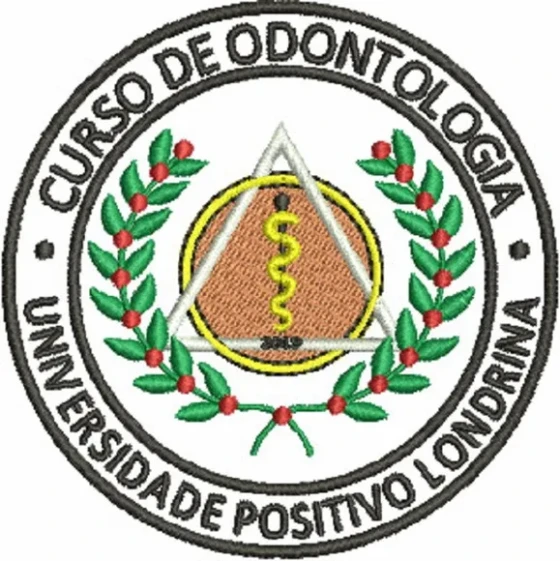 Matriz de Bordado Imagem Odontologia Positivo Londrina