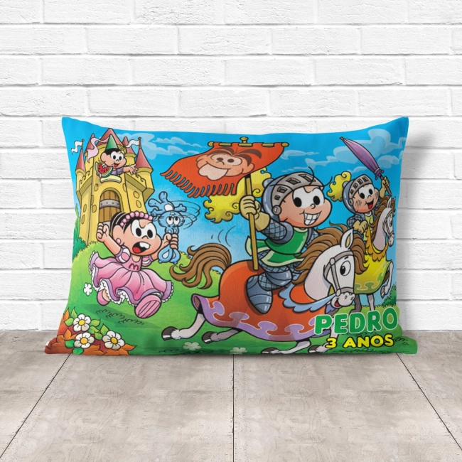 Almofada Personalizada lembrancinhas Turma da Mônica