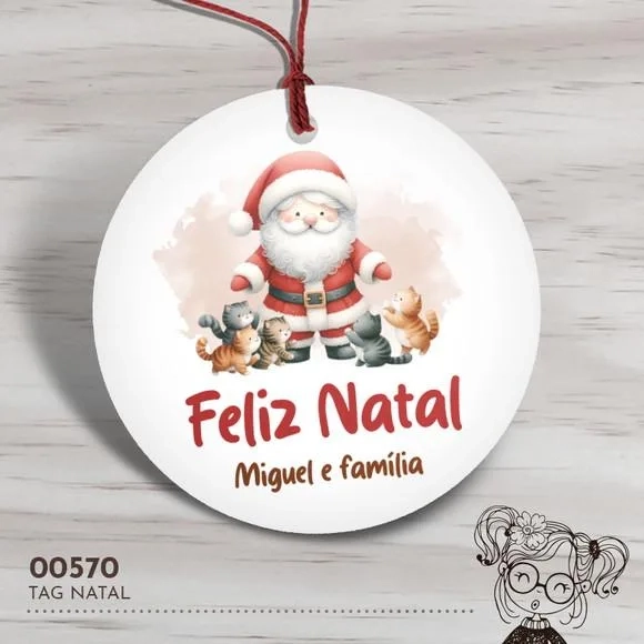 Tag Redonda Natal - 00570