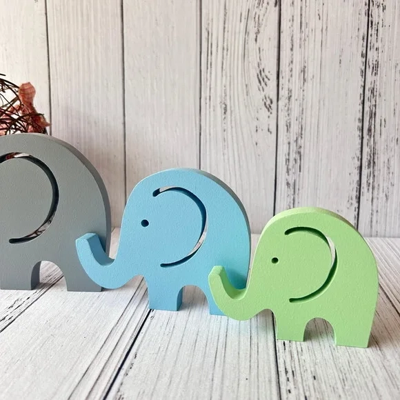 Elefantinhas Dupla - Decoração Bebê