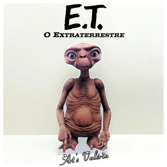 Display de Mesa E. T. o Extraterrestre - 18cm