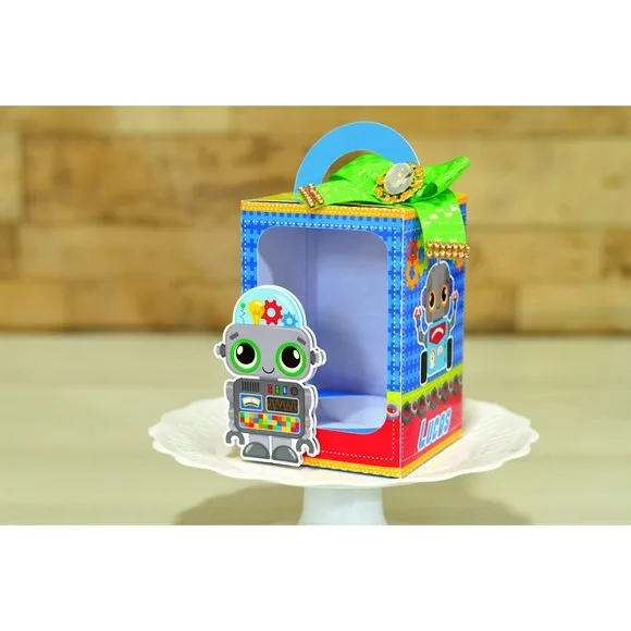 Kit 30 Lembrancinhas Robozinho
