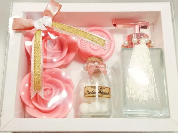 Presente Personalizado, Sabonete Líquido Luxo com Sabonetes