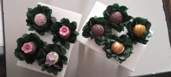 Forminhas para Doces Verde Musgo
