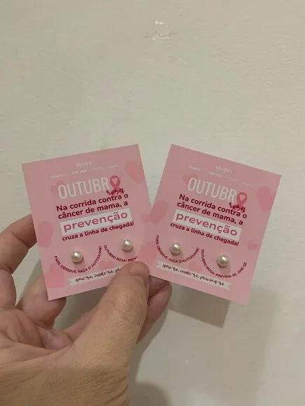 Brinde Outubro Rosa/ Dia da Mulher/ Dia das Mães