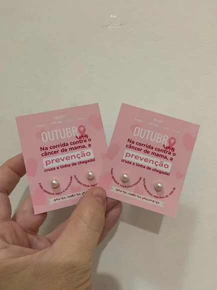 Brinde Outubro Rosa/ Dia da Mulher/ Dia das Mães
