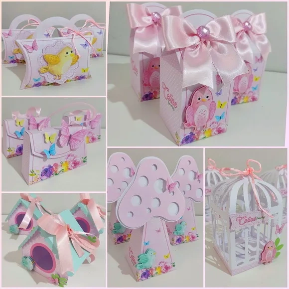 Kit 30 Lembrancinhas Jardim Encantado