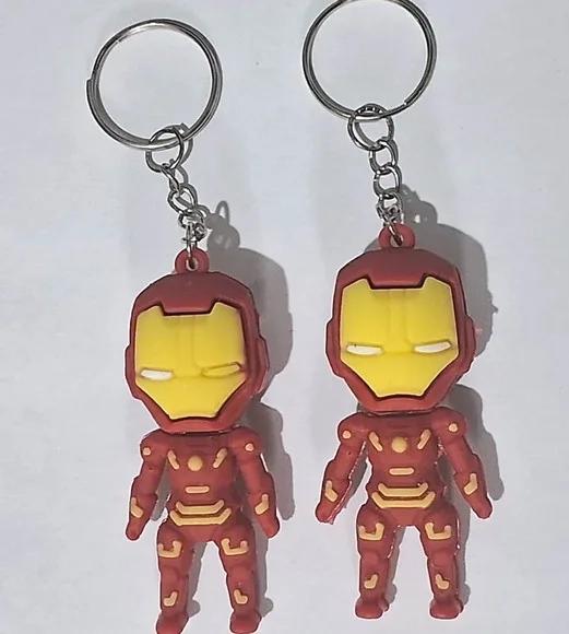Chaveiro Homem de Ferro 3d - 2 Unidades