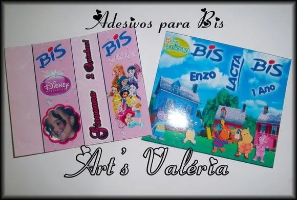 Adesivo Personalizado para Bis