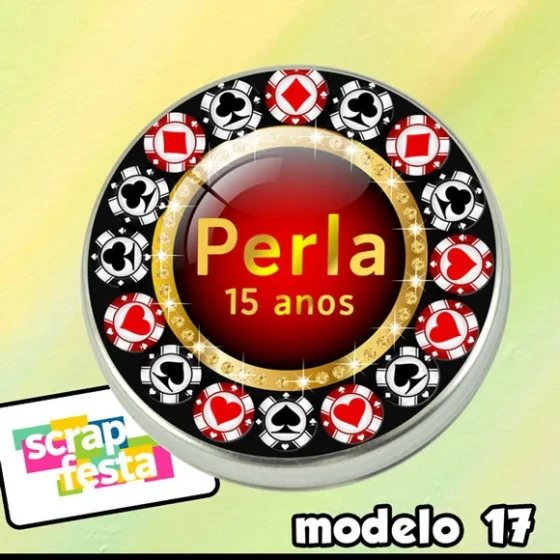 Latinhas Personalizadas Poker