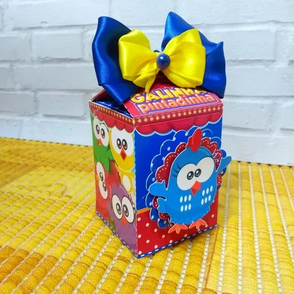 Kit 30 Lembrancinhas Galinha Pintadinha