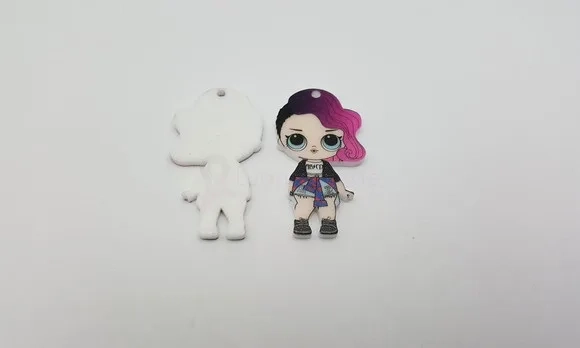 Pingente LOL Rocker em Acrílico UV de 4cm