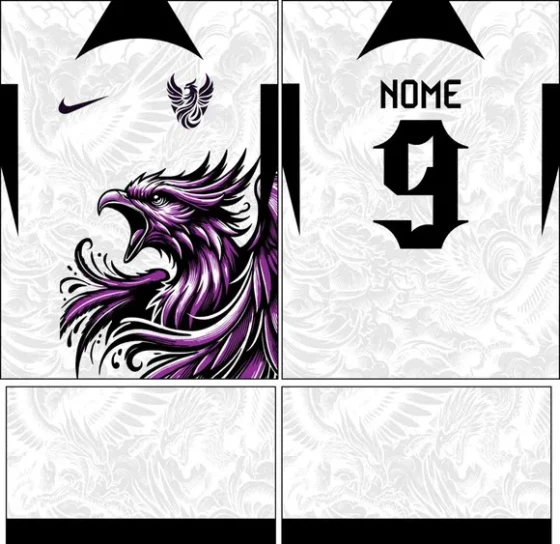 Arte Vetor Camisa Interclasse Fenix 291