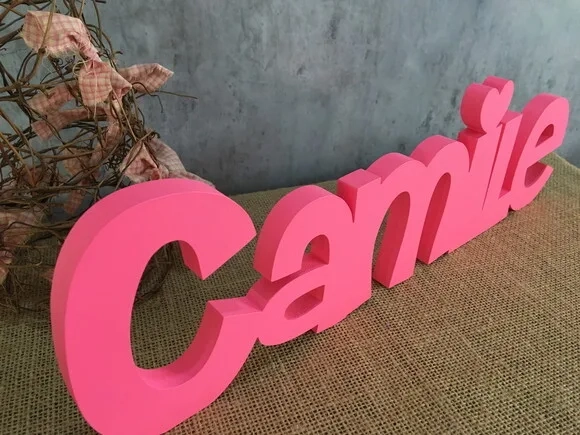 Letras de MDF -Nomes Linha CH