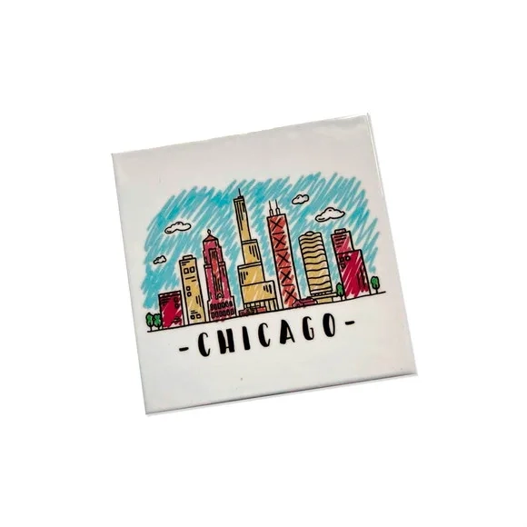 Imãs Decorativos - Chicago