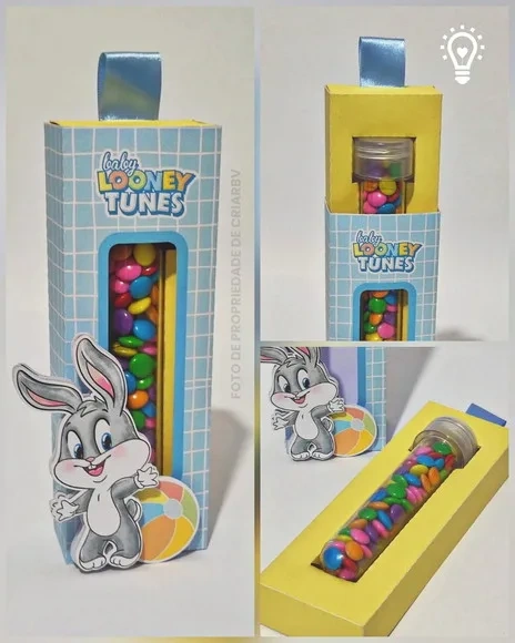 Porta Tubete Looney Tunes