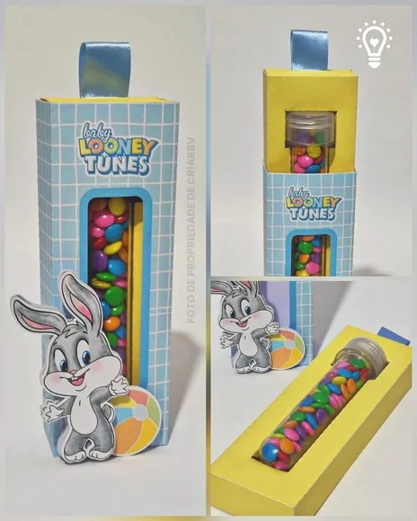 Porta Tubete Looney Tunes