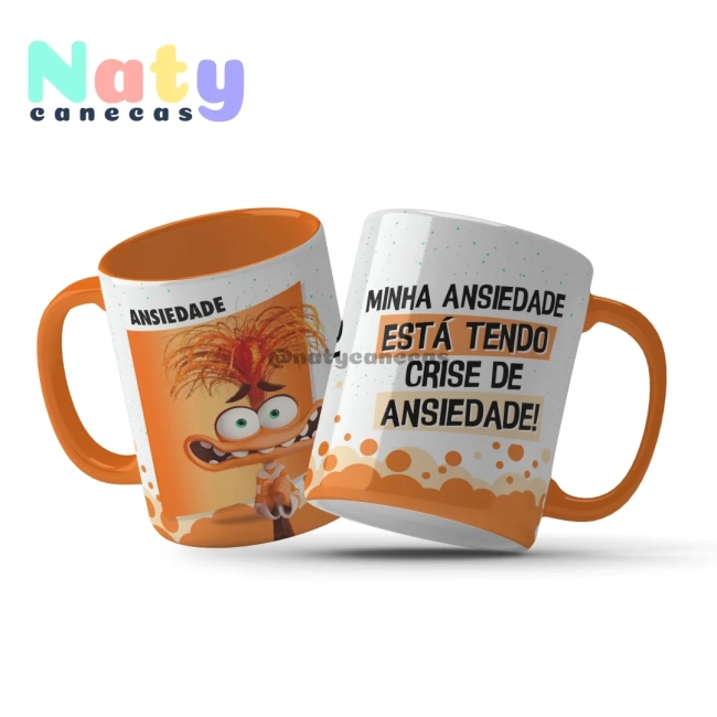 Caneca Personalizadas Divertidamente Emoções.