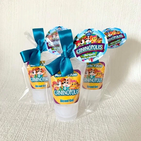 Álcool gel 70% Lembrancinha Aniversário Caninópolis