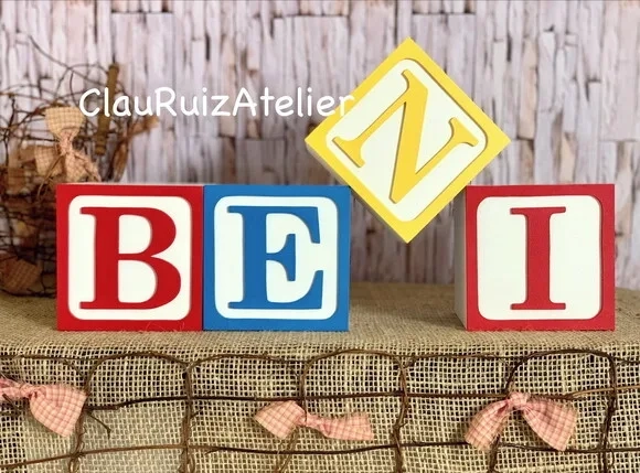 Cubos Toy Story 10x10cm Decoração de Festa Infantil