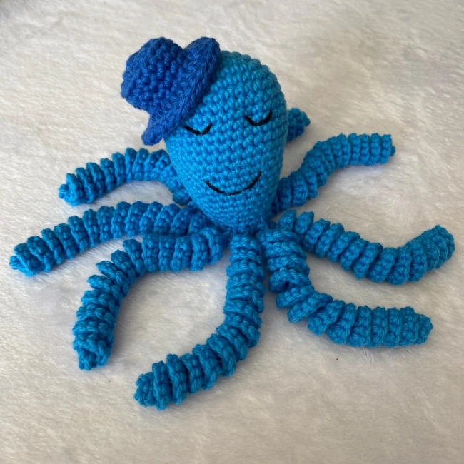 Polvo amigurumi