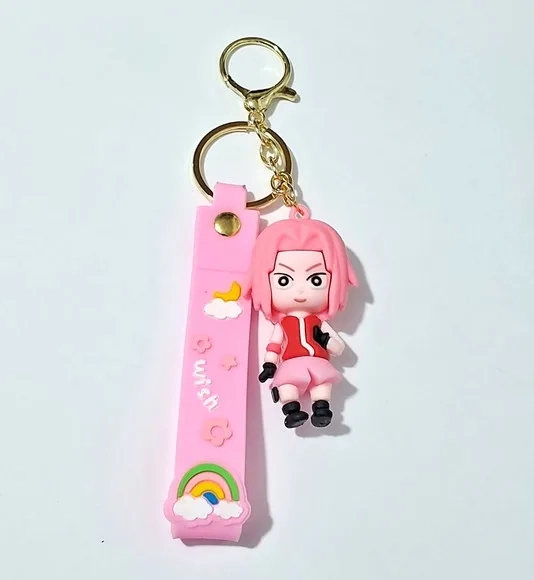 Chaveiro Sakura Haruno Anime Naruto 2 Unidades