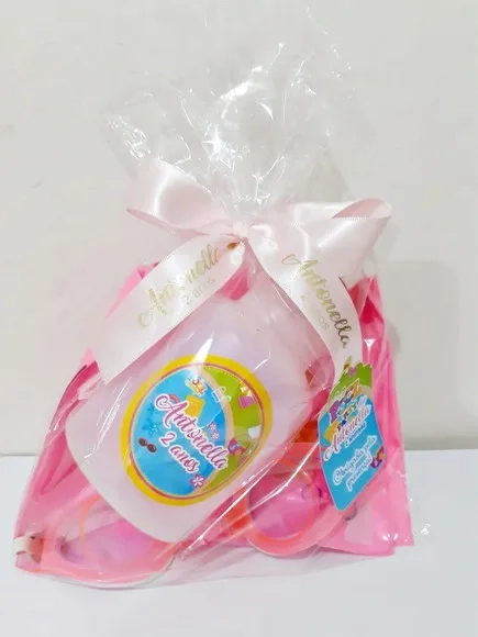 Kit Mergulho Infantil Personalizado Tema Pool Party