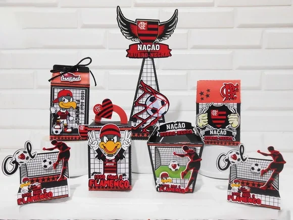 Kit 30 Lembrancinhas Flamengo