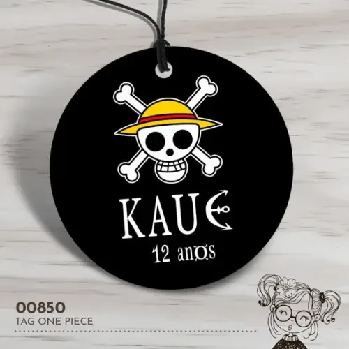 Tag Redonda One Piece - 00850
