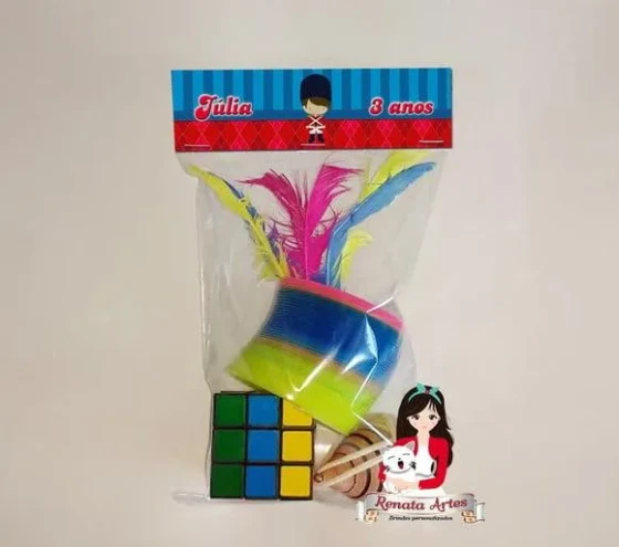 Kit Brinquedos Retrô Personalizado Tema Soldadinho de Chumbo
