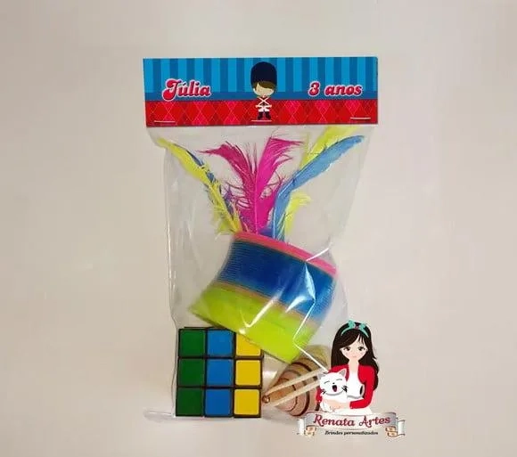 Kit Brinquedos Retrô Personalizado Tema Soldadinho de Chumbo