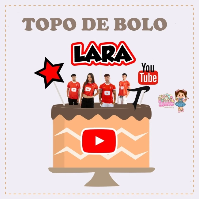Kit Festa Só Um Bolinho TROPA DO TASPIO VERMELHO - Decoração de Festa