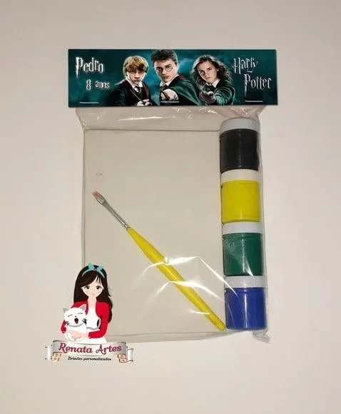 Kit Pintura Personalizado Harry Potter