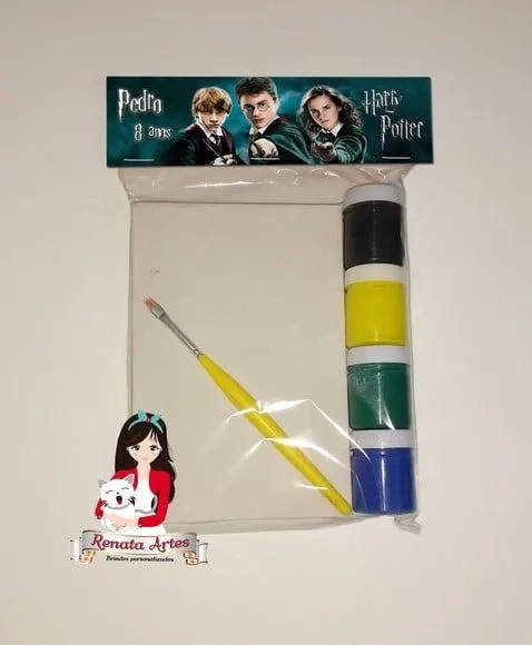 Kit Pintura Personalizado Harry Potter