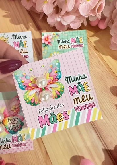 Brinco de Pérola Dia das Mães