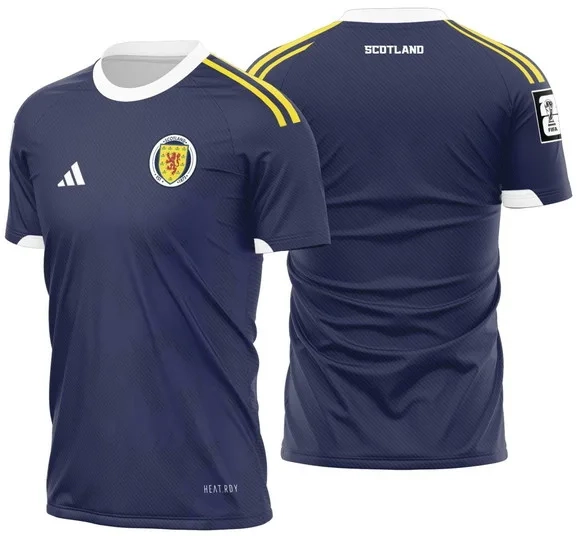 Arte Vetor Camisa Escocia Concept 2026