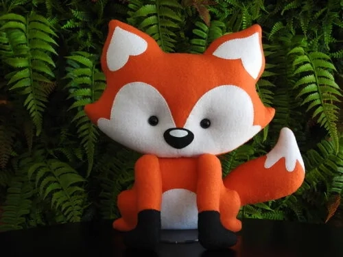 Raposa em Feltro