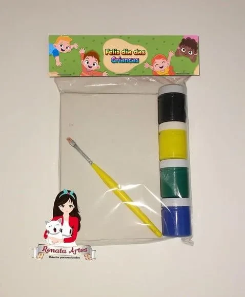 Kit Pintura Personalizado Dia das Crianças