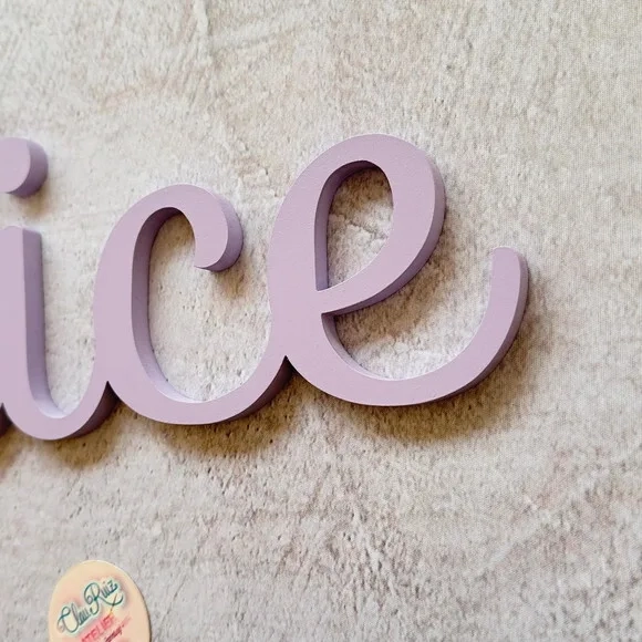 Nome de Parede em mdf - Decoração Bebê e Infantil