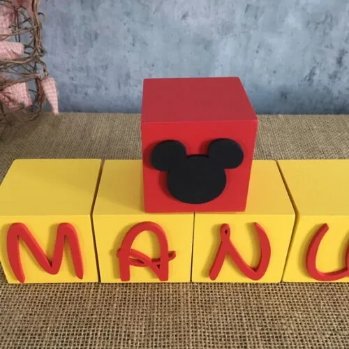 Cubos DISNEY 6x6cm
