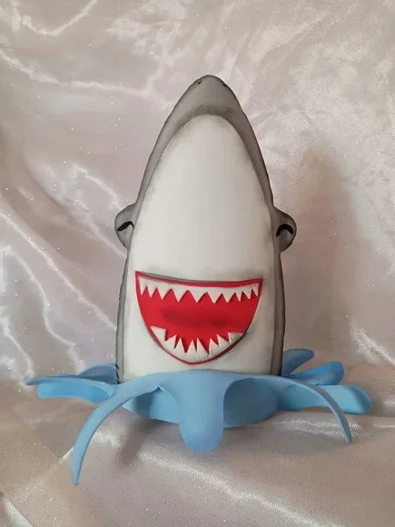 Kit com 10 - Cabeça Tubarão Fundo do Mar