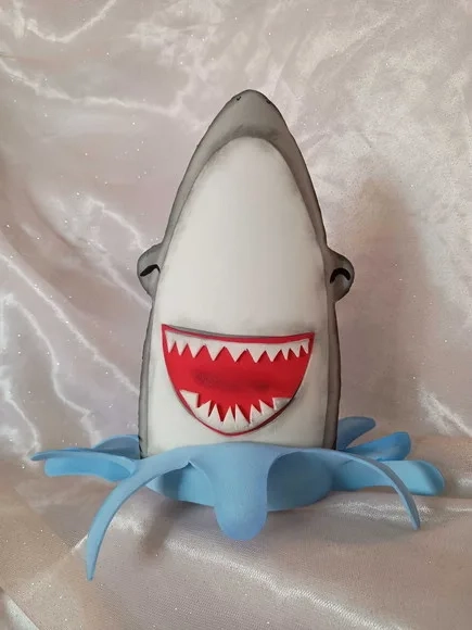 Kit com 10 - Cabeça Tubarão Fundo do Mar