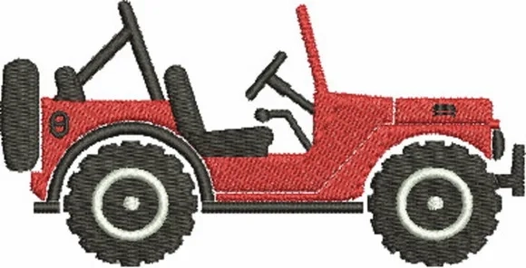 Matriz de Bordado do Jeep