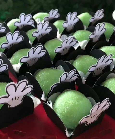 Forminha Personalizada de Doces Mickey 35 Unidades