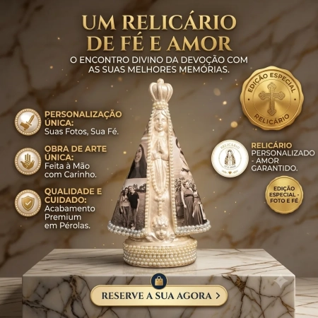 Nossa Senhora Aparecida  - Relicário