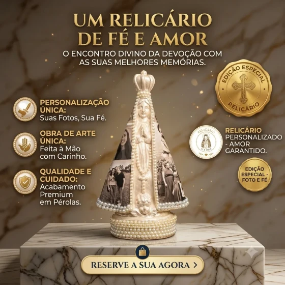 Nossa Senhora Aparecida - Relicário
