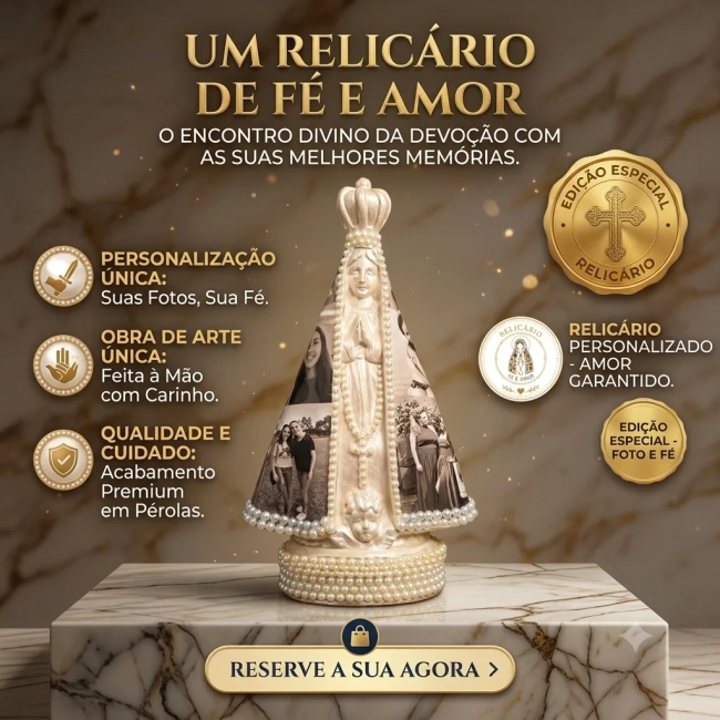 Nossa Senhora Aparecida - Relicário